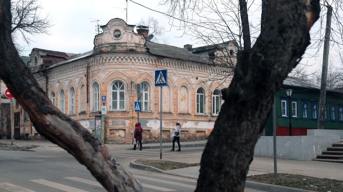    Дом Гончаровой на улице Воскресенской в Калуге© РИА Новости / Виталий Белоусов