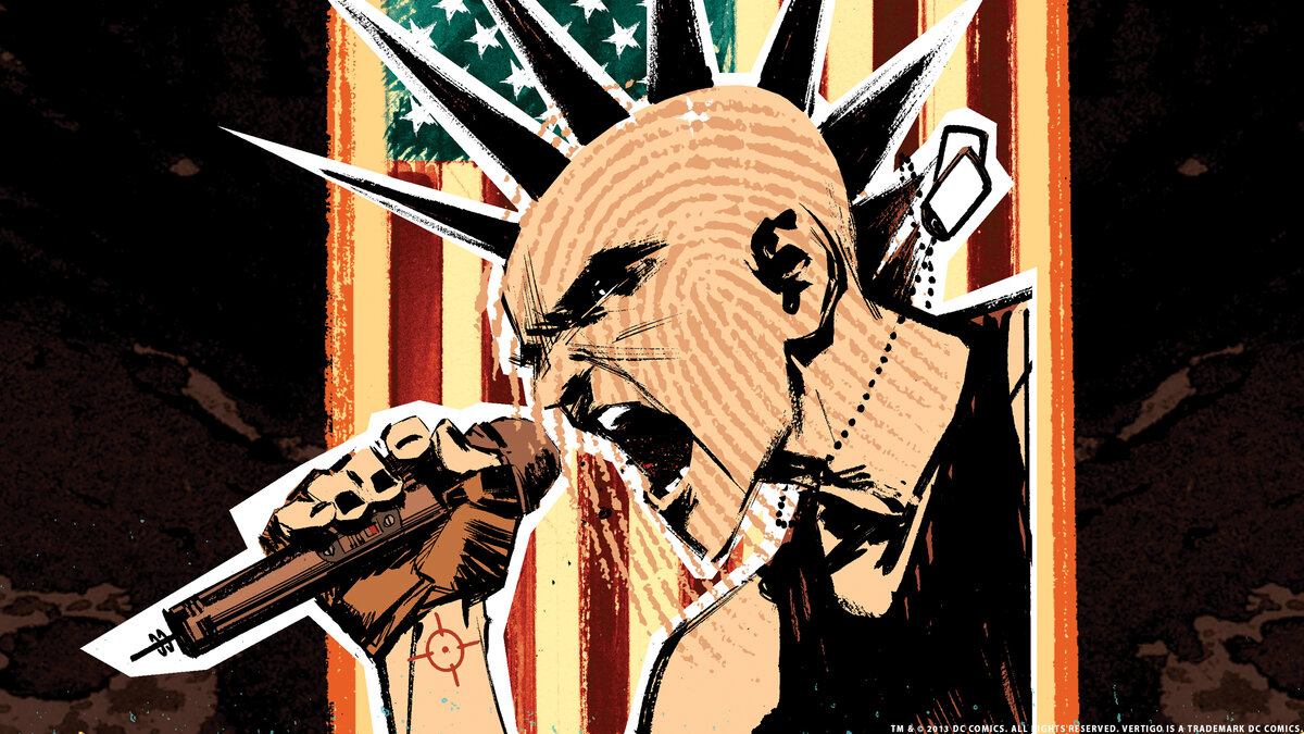 Обложка комикса Punk Rock Jesus #1