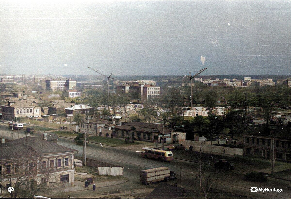 Раскрашенные фото. Часть 4. Большая Черкизовская улица с 1890-х до 1970-х  годов. | Память места_Москва | Дзен