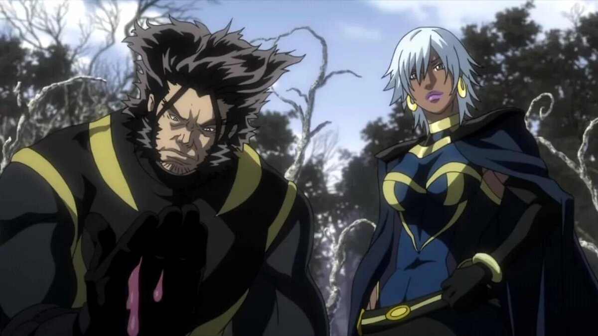 Кадр из аниме "Люди-X"