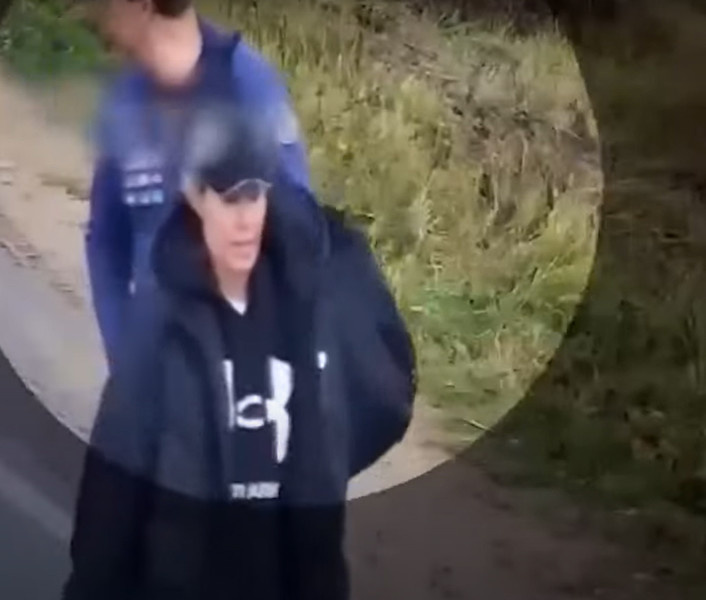 Ксения Собчак переходит границу с Литвой