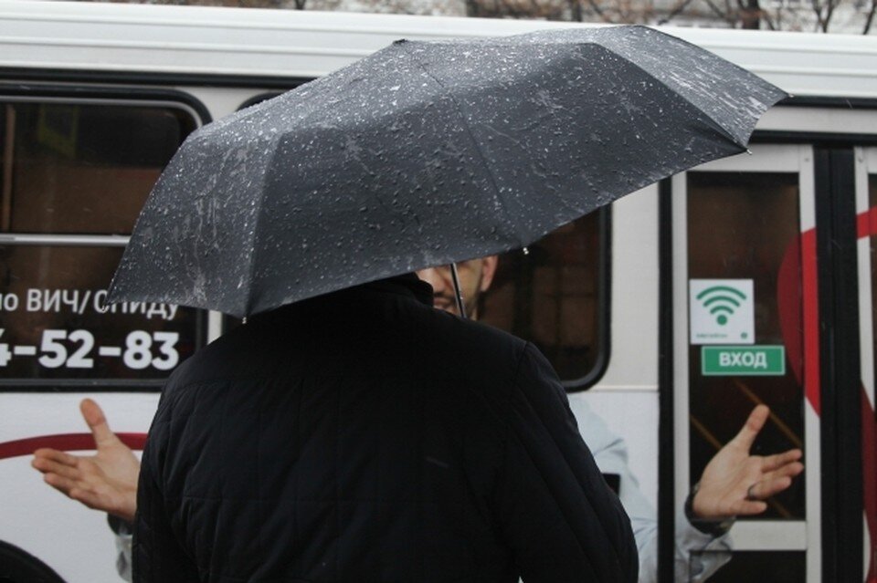     Ночью и утром гололедица, а днем - мокрый снег с дождем. Уже похоже на зиму. Дмитрий АХМАДУЛЛИН