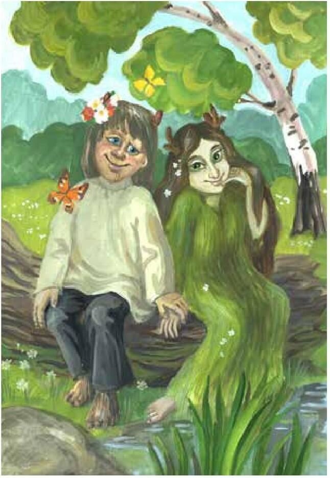 Яндекс-фото. Карина маслом, Марфа и Казимир.