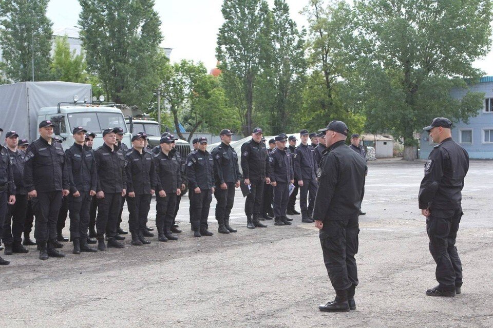     Полицейские из Петербурга приехали на усиление в ЛНР Фото: ГУ МВД по СПб и ЛО
