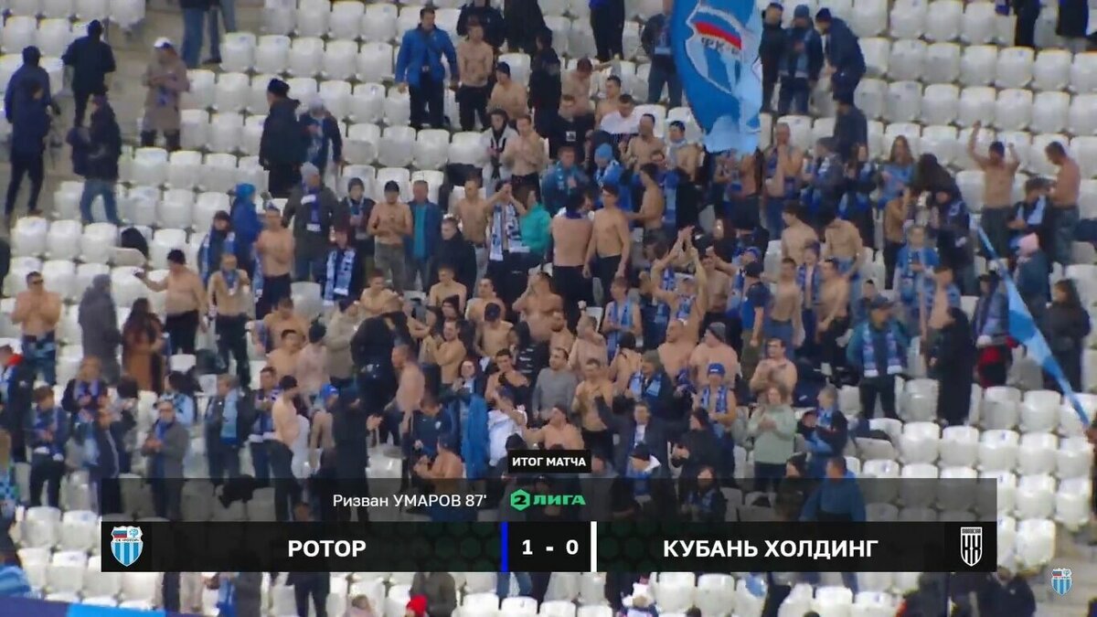     На «Волгоград Арене» завершился заключительный в 2022 году домашний поединок «Ротора». Подопечные Алексея Стукалова с трудом победили, забив в концовке матча.