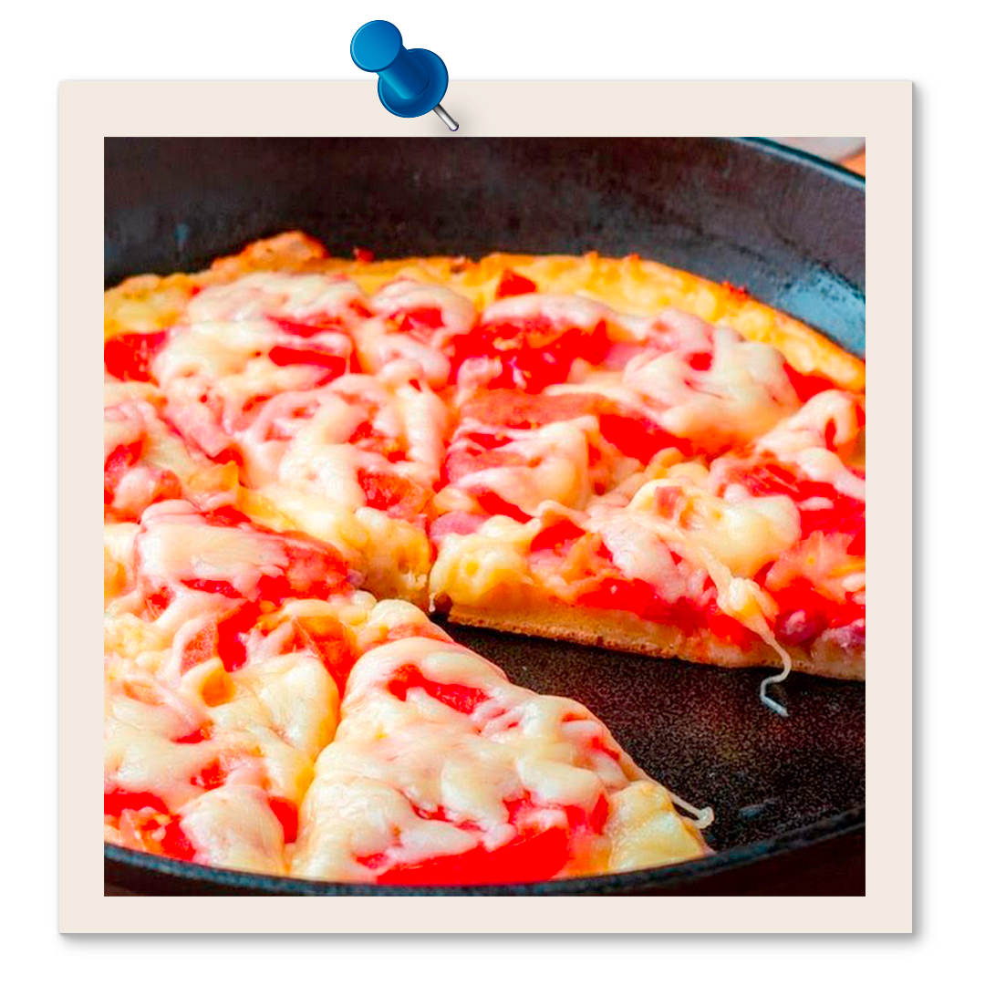 Пицца на сковороде