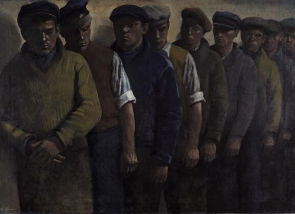    Эрнст Нойшуль. Безработные. 1931