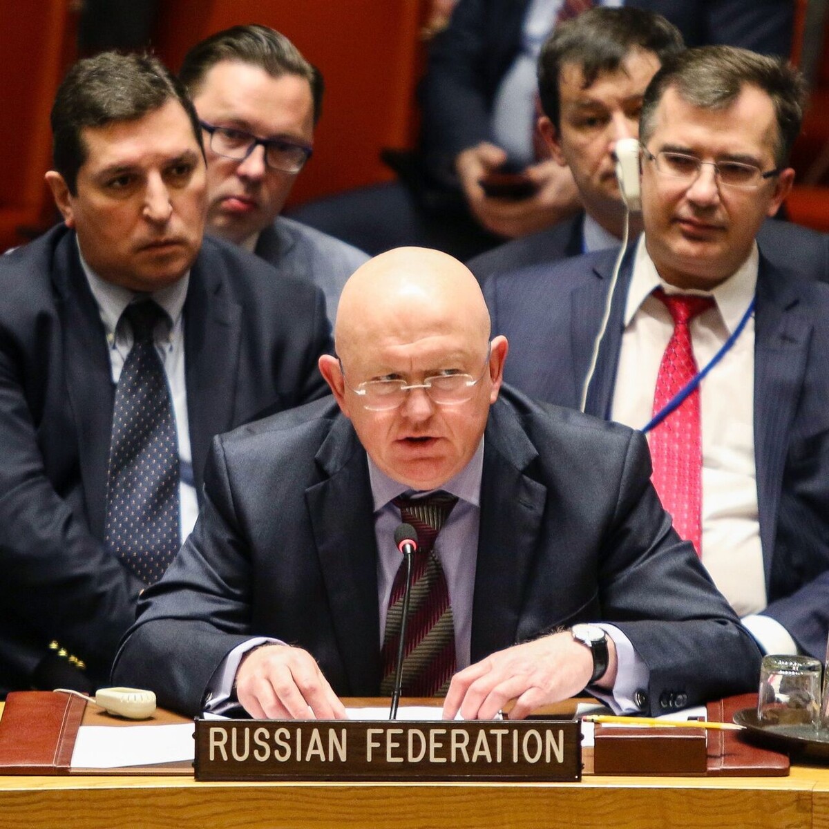 Небзя Василий Алексеевич представитель РФ в ООН