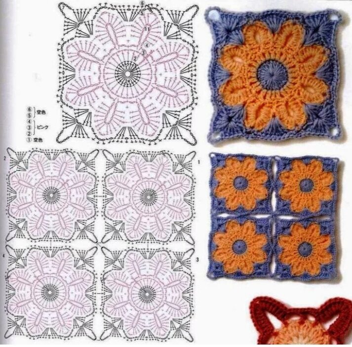 квадратики крючком. цветочный квадрат крючком. квадратный мотив с цветком. цветок в квадрате спицами. ажурный бабушкин квадрат.