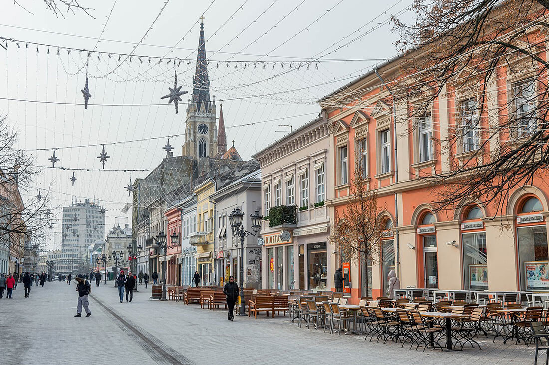 новый сад в сербии