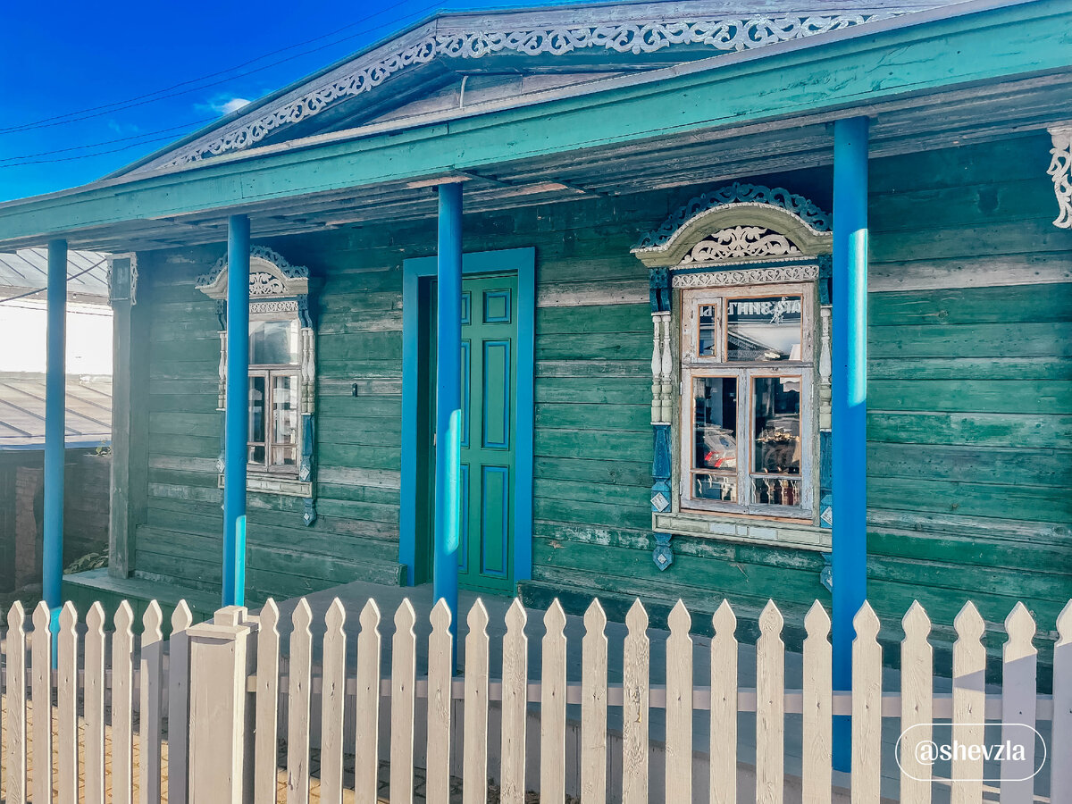 Деревянные дома, Плёс