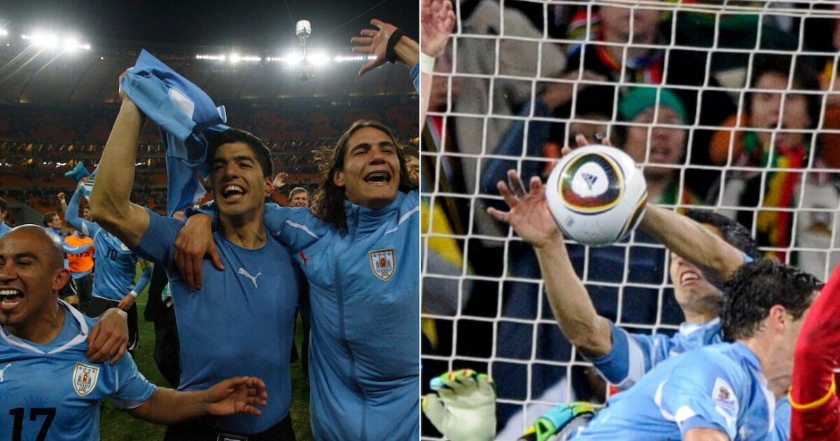 Луис Суарес перед игрой с Ганой на ЧМ-2022 вспомнил о матче с этой сборной в 2010 году. На последних секундах овертайма матча 1/4 финала ЧМ-2010 между Уругваем и Ганой форвард выбил мяч рукой из ворот.