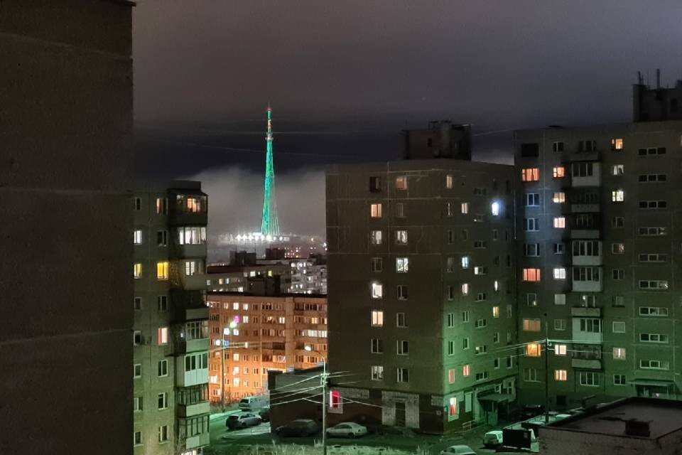     Телебашня в Мурманске поменяет цвет. Фото: правительство Мурманской области