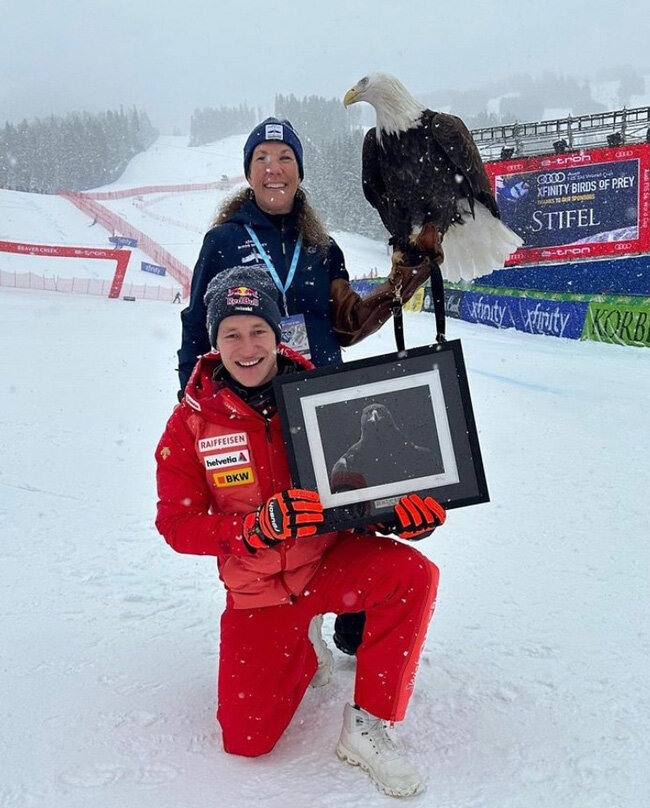 Марко Одерматт вчера пополнил свою коллекцию наград с орлами