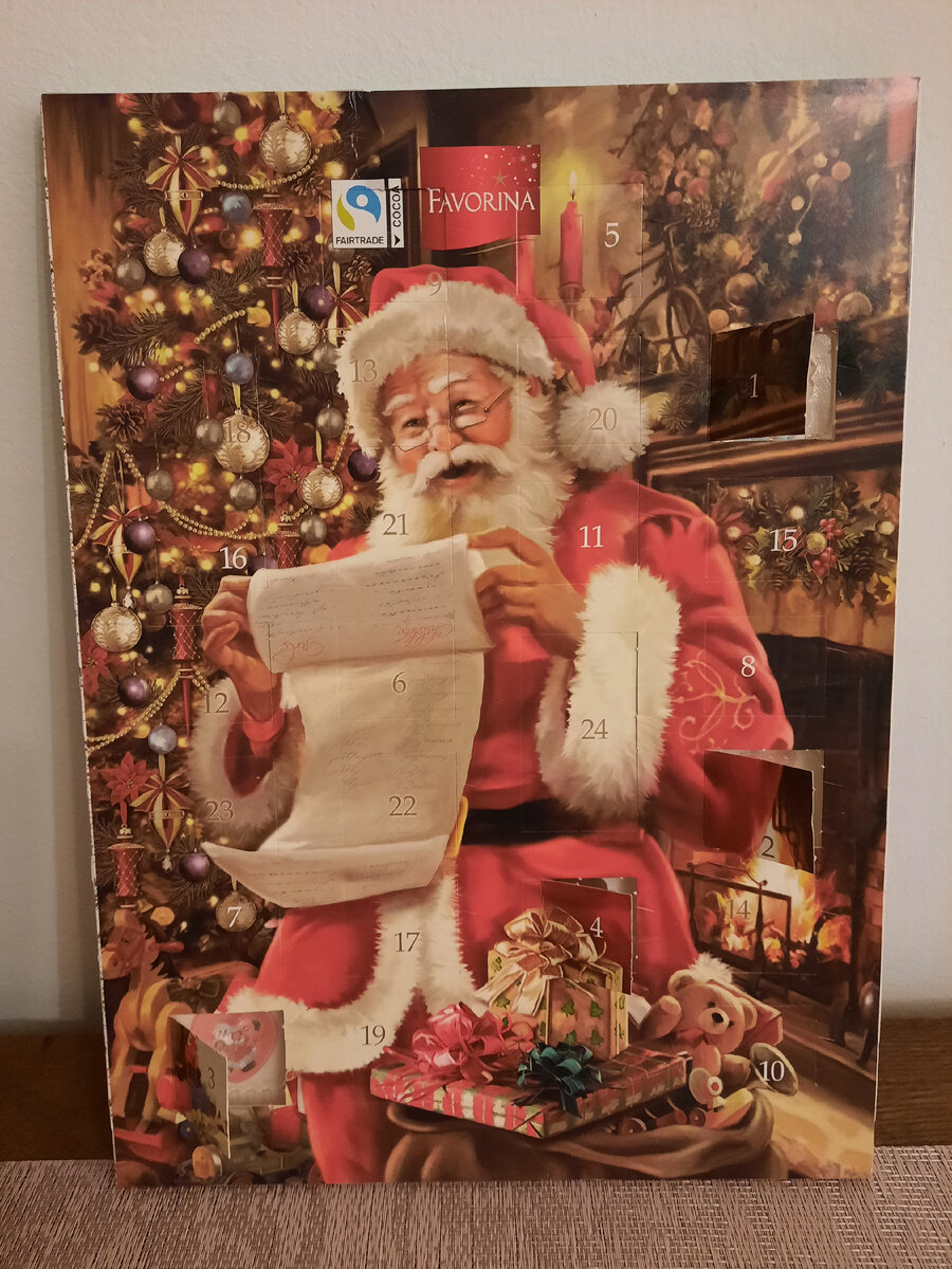 Мой шоколадный календарь