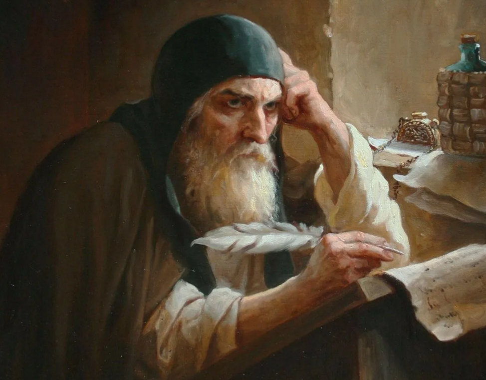 Нестор Летописец. Взято из открытых источников