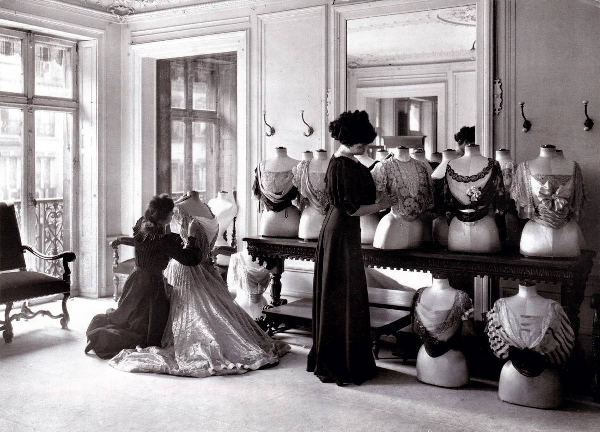 Модный магазин 19 века. Индустрия обдираловки. 