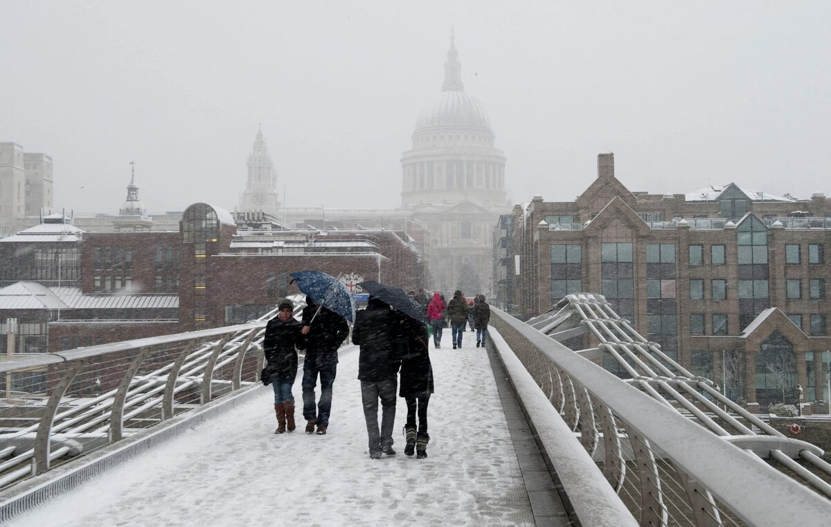 В Лондоне ночью было до минус девяти. фото: картинки  яндекса.