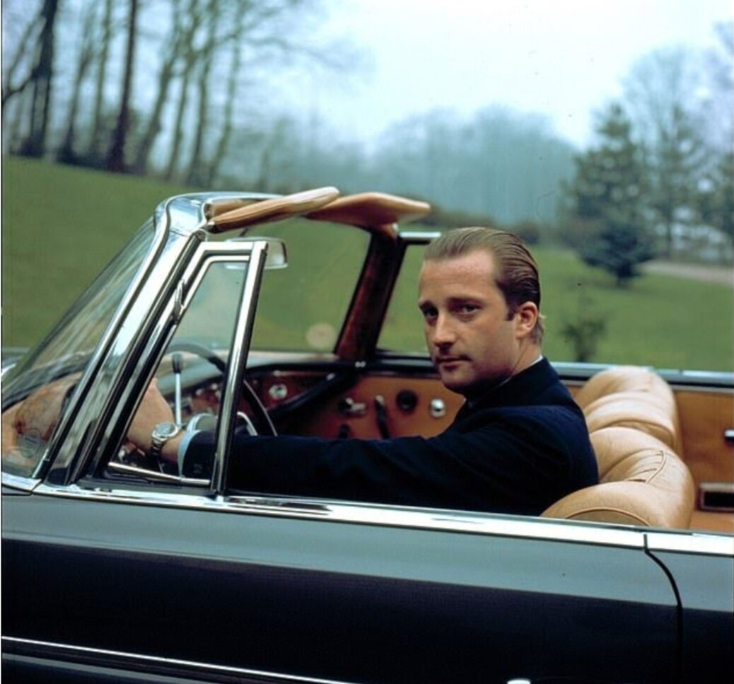 Принц Альберт в те времена, когда он познакомился с баронессой Сибиллой. (Фото Daily Mail/Getty Images)