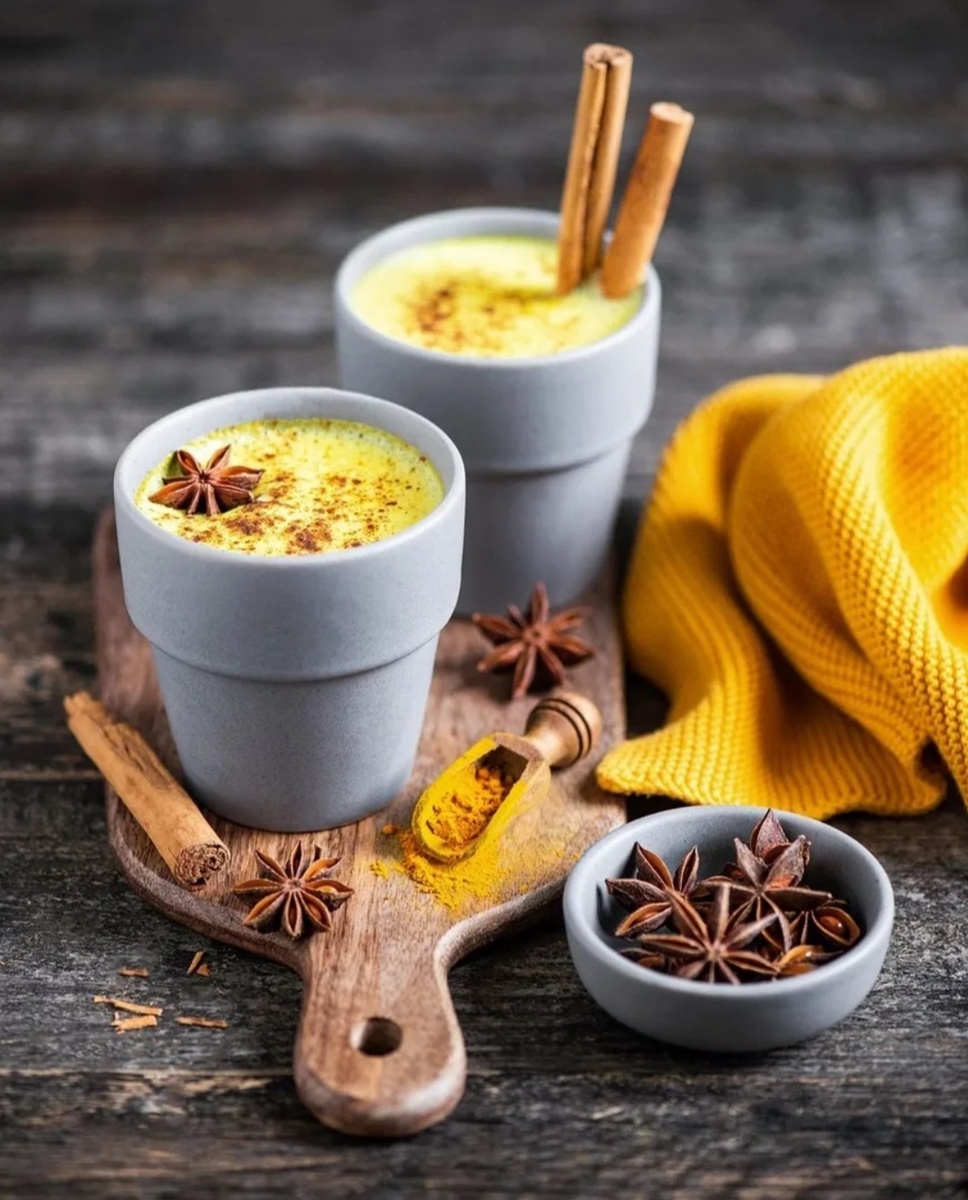Вкуснейший и полезный напиток Латте с куркумой