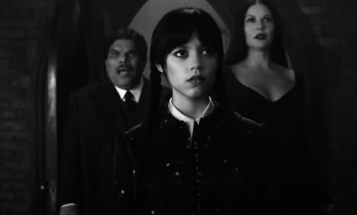 Кадр из сериала «Уэнсдэй»