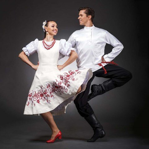 Заслуженная артистка России Евгения Панкова. Народный артист России Александр Тихонов