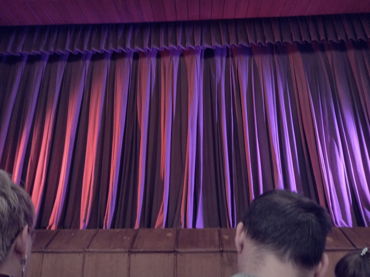 За секунду до начала