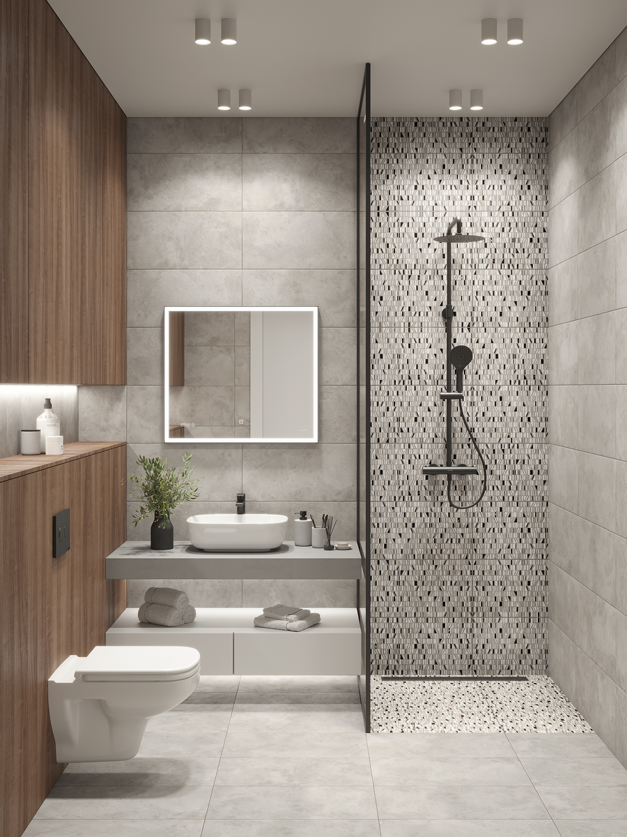 КЕРАМОГРАНИТ CERSANIT КОЛЛЕКЦИЯ CONCRETEHOUSE