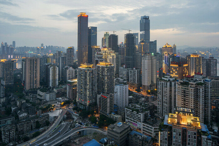 Чунцин самый большой город на Земле. |Фото: fishki.net.