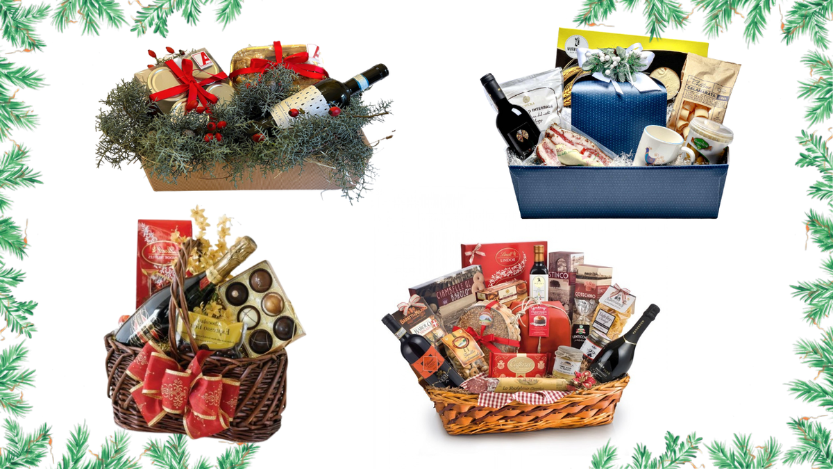 Подарочные новогодние корзины