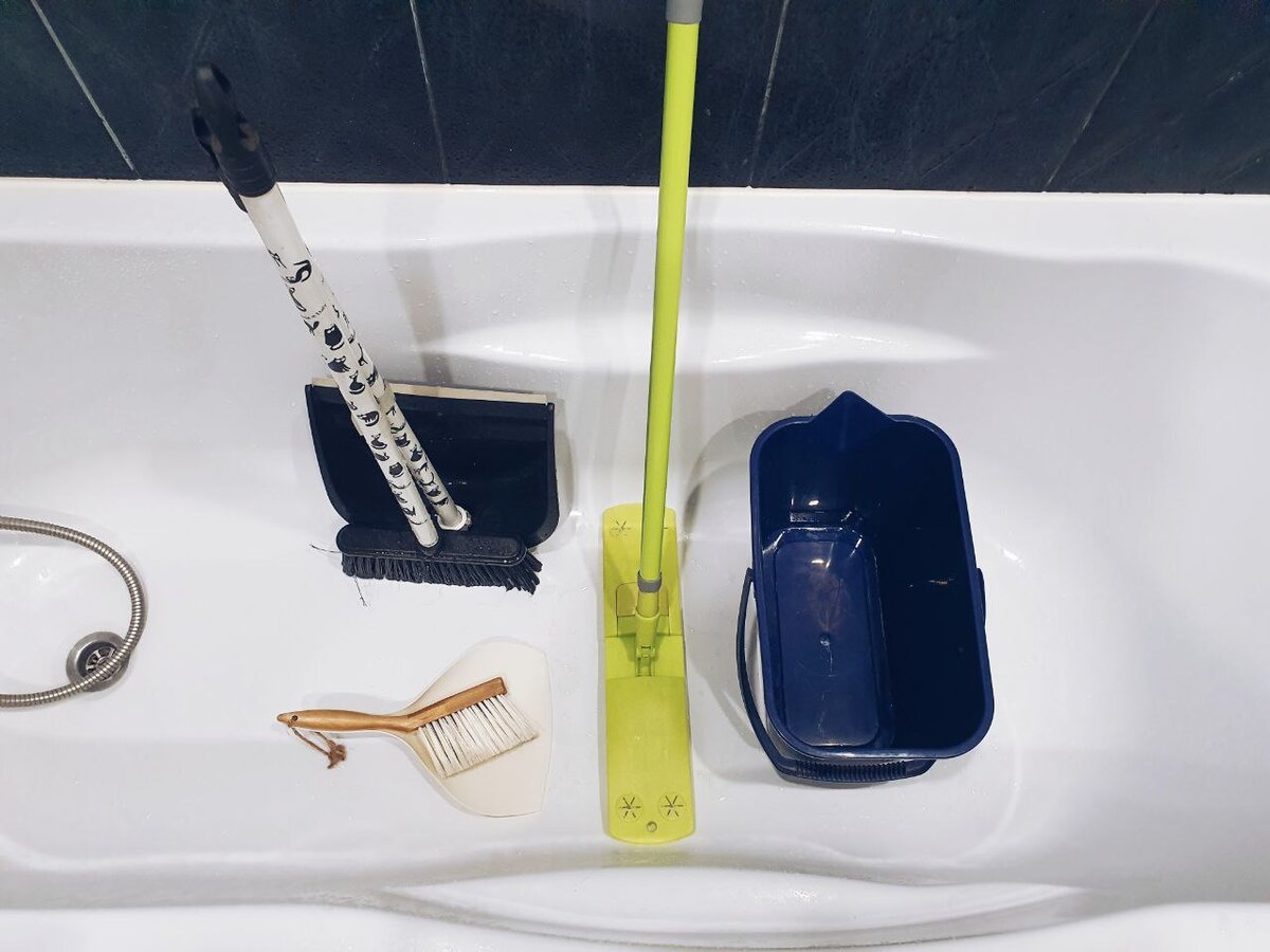 Оставлю только совочек с щеткой