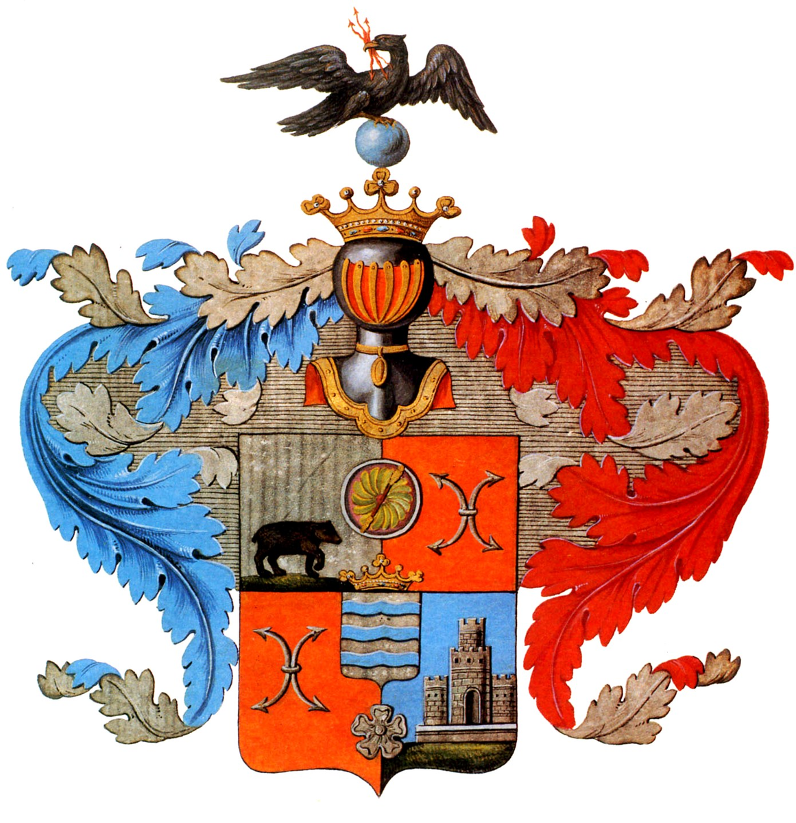Герб рода Римских-Корсаковых