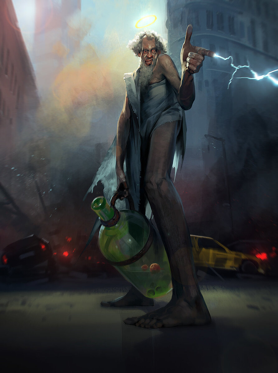 «Пьяный бог».