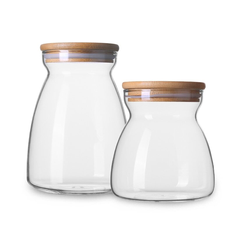 Стеклянная банкаСтиль: Современный; Материал: ABS; Название бренда: CWARE.