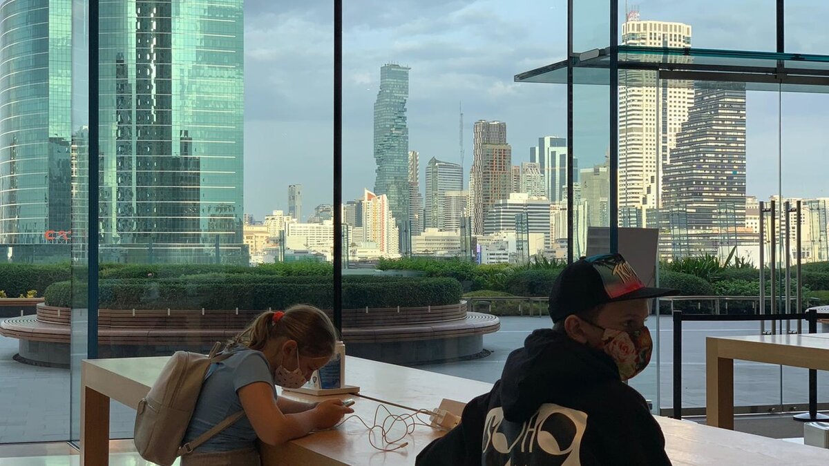 За день до вылета в Бангкоке. Фото из личного архива