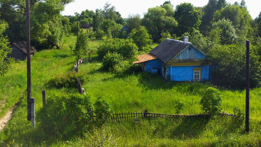 Заброшенная деревня князя Голицына, Рязанская область