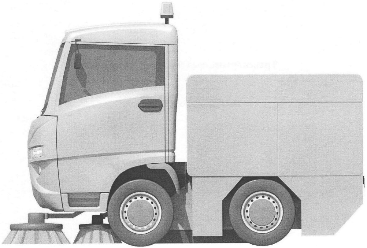 Электрический грузовик «Муравей», выпускаемый на Тульском машиностроительном заводе с 2019 года, может получить новую версию для уборки улиц. Патентные изображения такой машины накануне появились в базе Федерального института промышленной собственности (ФИПС).На то, что это именно тротуароуборочная машина, указывают четыре круглые щетки, смонтированные в передней части автомобиля. Обычно подобный транспорт используется для чистки улиц, тротуаров, пешеходных дорожек и других подобных территорий.