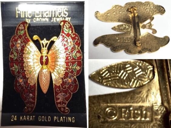 Fish&Crown Бабочка 