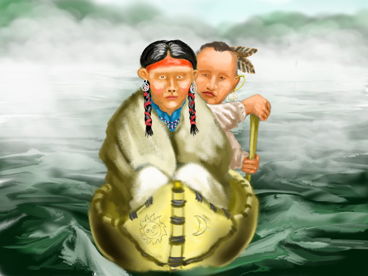 Чета делаваров. Автор Ф.Д.З.