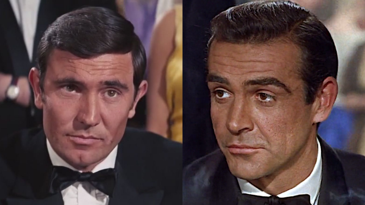 Лэзенби и Коннери