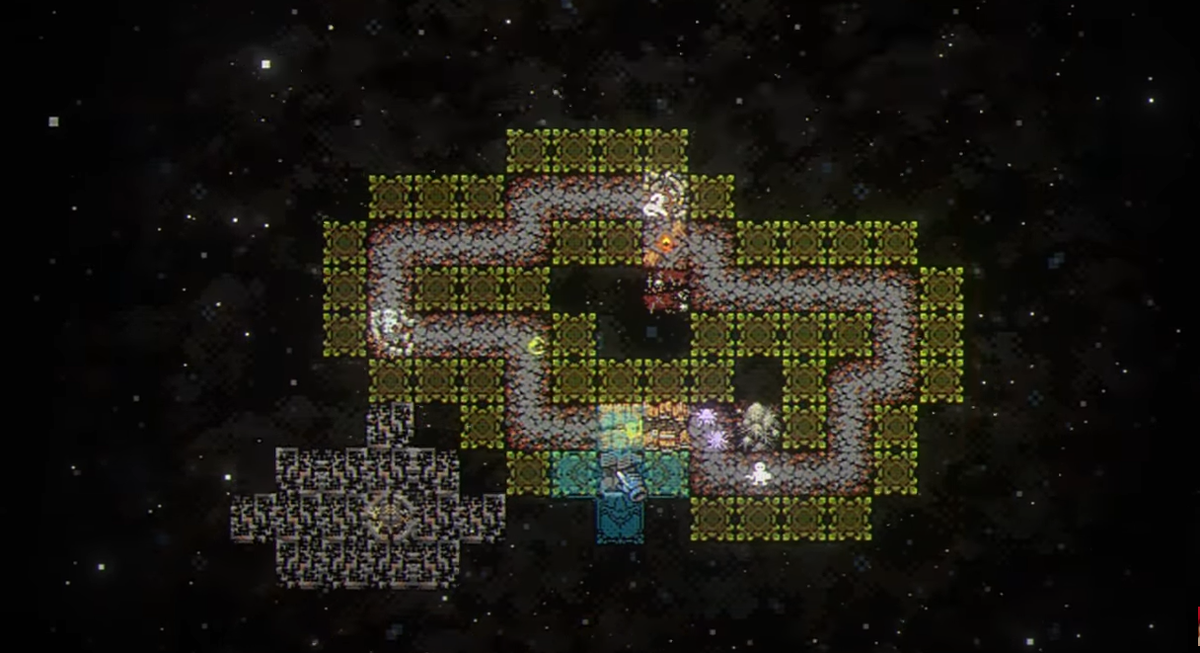 В игре присутствует множество различных видов спавнов и строений