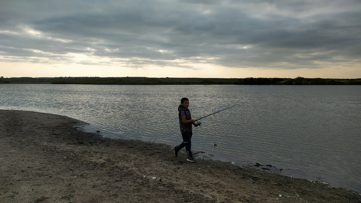 Фото автора. Рыбалка на реке Кисеня