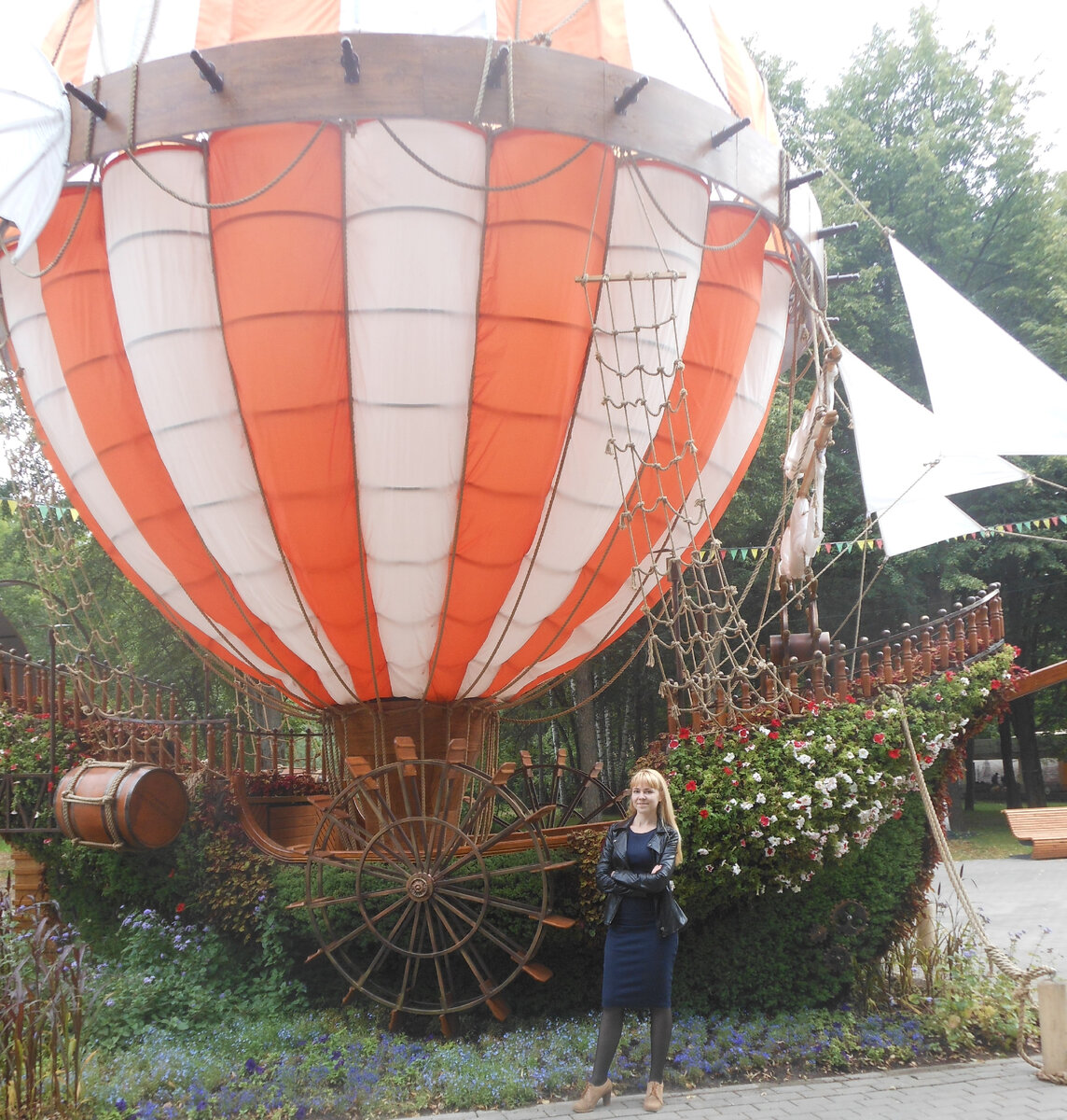 Летучий корабль, фото автора