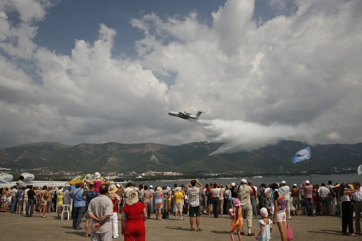 Гидроавиа шоу в Геленджике