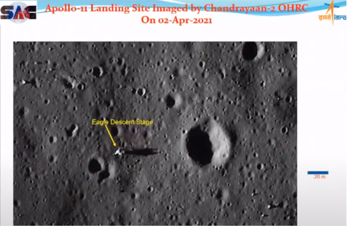 Lunar Lander Apollo 11. Источник: Gujarat Council on Science and Technology-GUJCOST