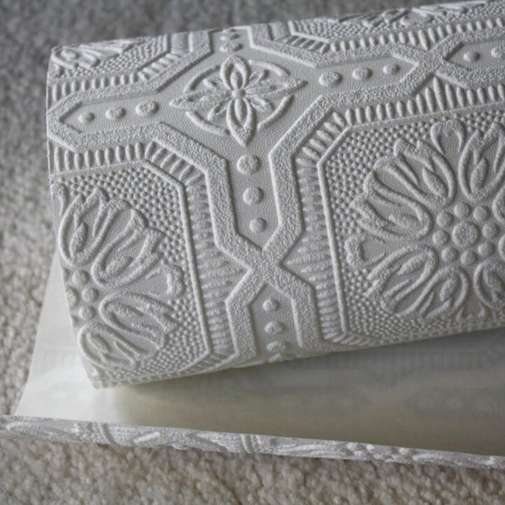 Бумажные обои под покраску