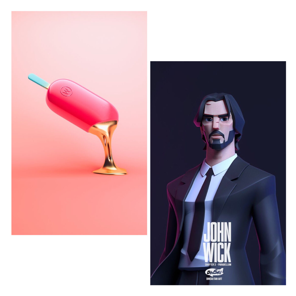 Примеры работ 3D- дженнралиста 