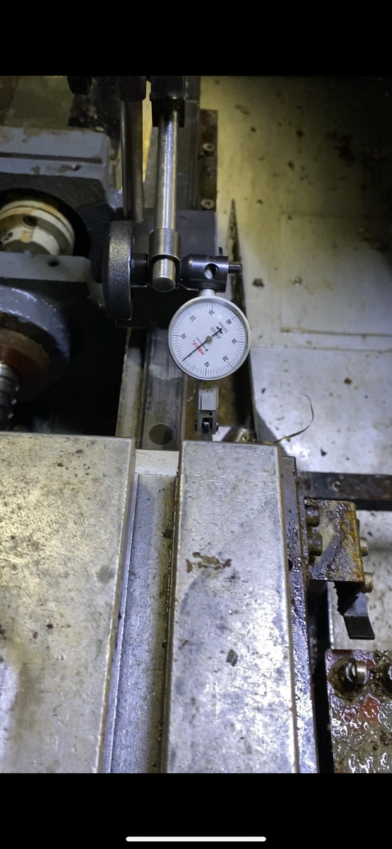 Ось X индикатор на нуле 