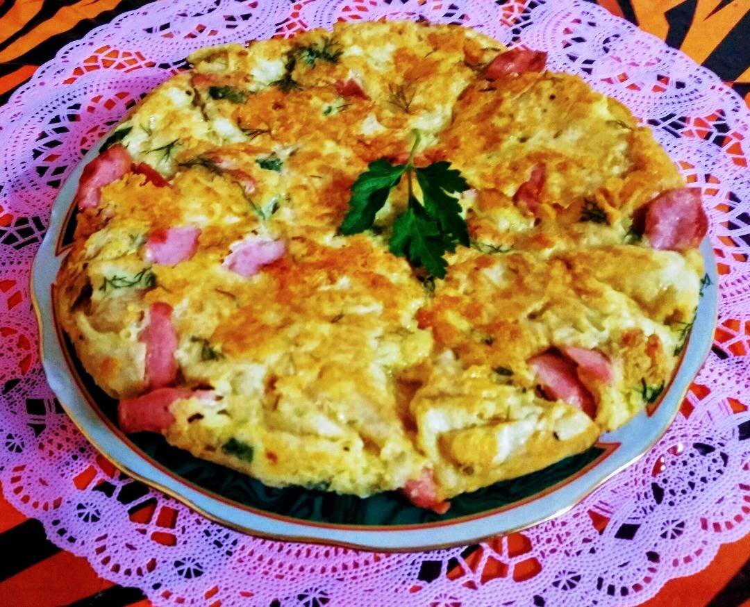 Готовим просто с Люсьеной рваный пирог из лаваша
