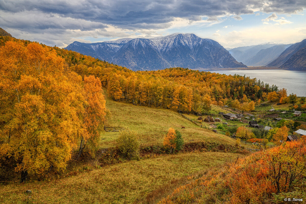 Алтайский заповедник осенью